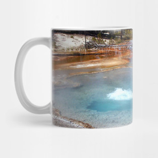 Abyss Pool Hot Springs Yellowstone National Park Mug