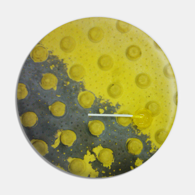 Abandoned Yellow Lollipop Subway Pin by H. R. Sinclair