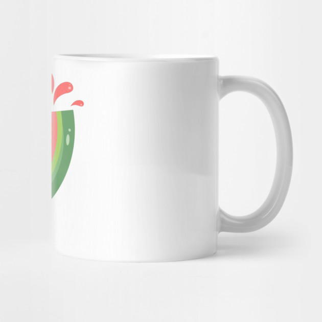 Shocked Kawaii Watermelon by H. R. Sinclair