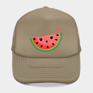 Shocked Kawaii Watermelon Hat