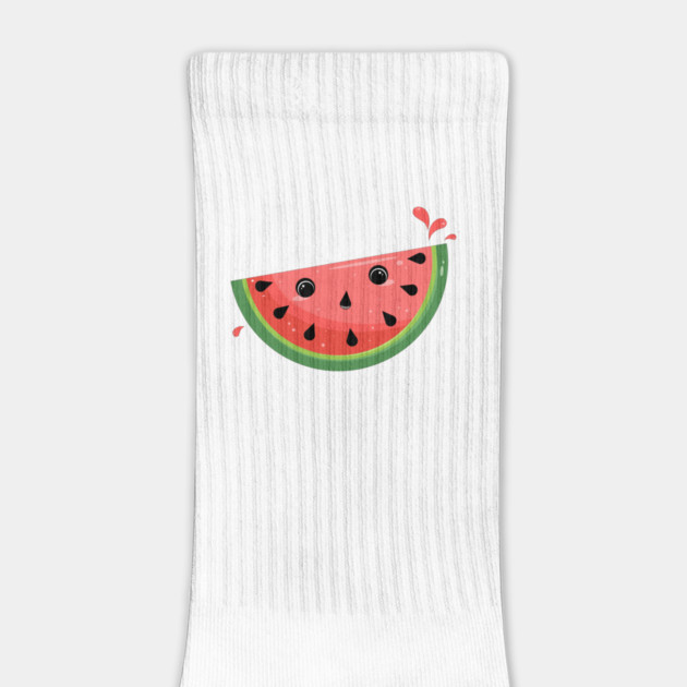 Shocked Kawaii Watermelon by H. R. Sinclair