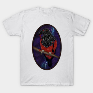 Dracula Parrot T-Shirt