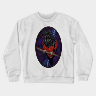 Dracula Parrot Crewneck Sweatshirt