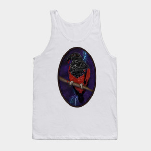 Dracula Parrot Tank Top