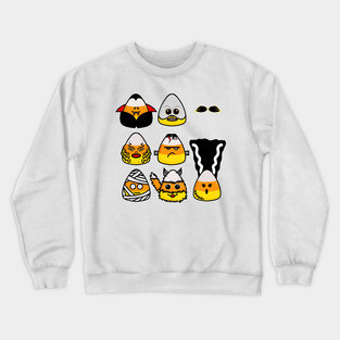 Classic Hollywood Monsters Candy Corn Crewneck Sweatshirt