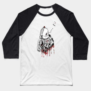 Space Horror, spacesuit Baseball T-Shirt