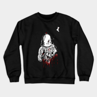 Space Horror, spacesuit Crewneck Sweatshirt