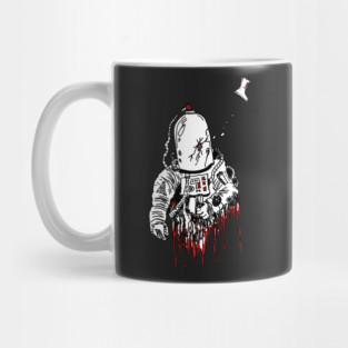 Space Horror, spacesuit Mug