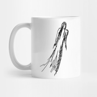 Ghostly Woman Mug