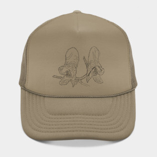 Monkshood Illustration Hat
