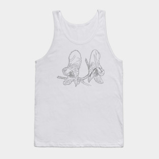 Monkshood Illustration Tank Top
