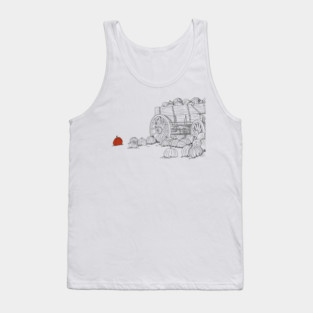 Pumpkin Patch Wagon Tank Top