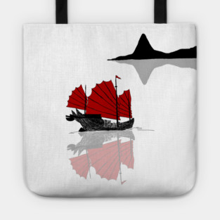 Chinese Junk Ship Tote