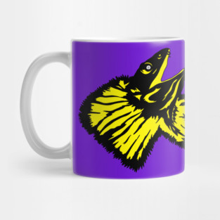 Neon Yellow Frilled-neck Lizard Mug