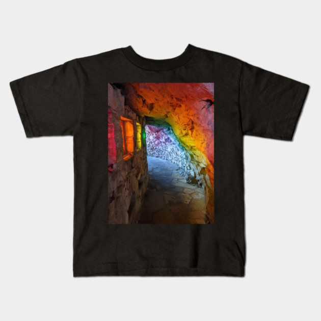 Rainbow Cave, Rock City Kids T-Shirt by H. R. Sinclair