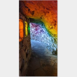 Rainbow Cave, Rock City Posters and Art
