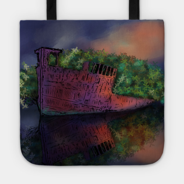 Abandoned SS Ayrfield Tote by H. R. Sinclair