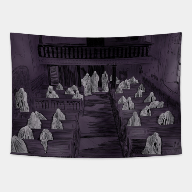 The Ghosts of St. George Church Tapestry by H. R. Sinclair