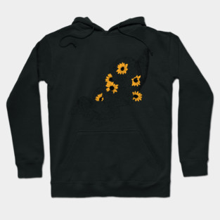 Cornucopia Sunflowers Pumpkins Hoodie