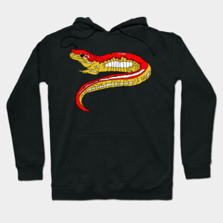 Red and Yellow Salamander Hoodie
