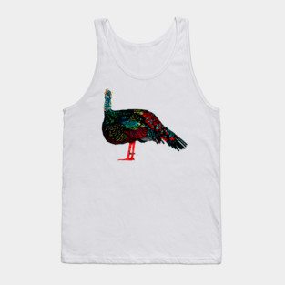 Ocellated Turkey Tank Top