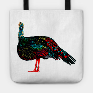 Ocellated Turkey Tote