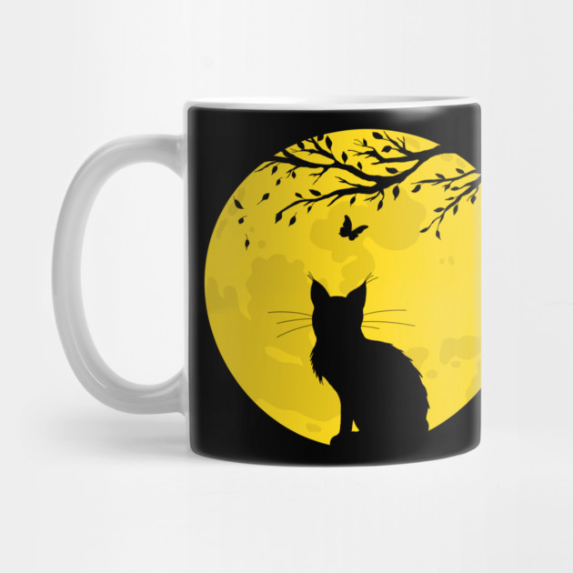 Black Cat Yellow Moon by H. R. Sinclair