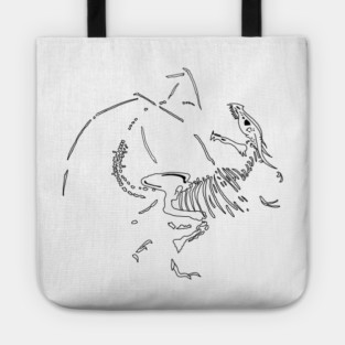 Dragon Fossils Tote