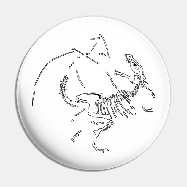 Dragon Fossils Pin by H. R. Sinclair