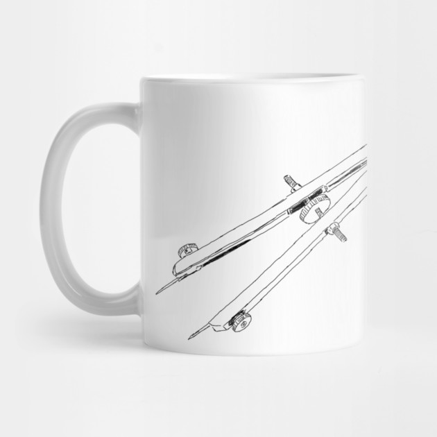 Illustrated Drafting Compass by H. R. Sinclair