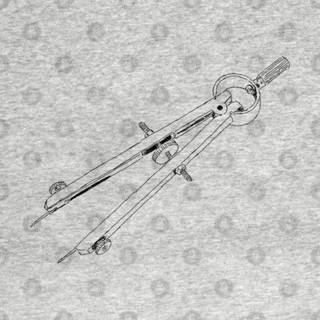 Illustrated Drafting Compass by H. R. Sinclair
