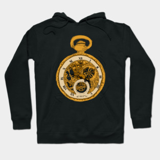 Illustrated Pocket Watch Hoodie