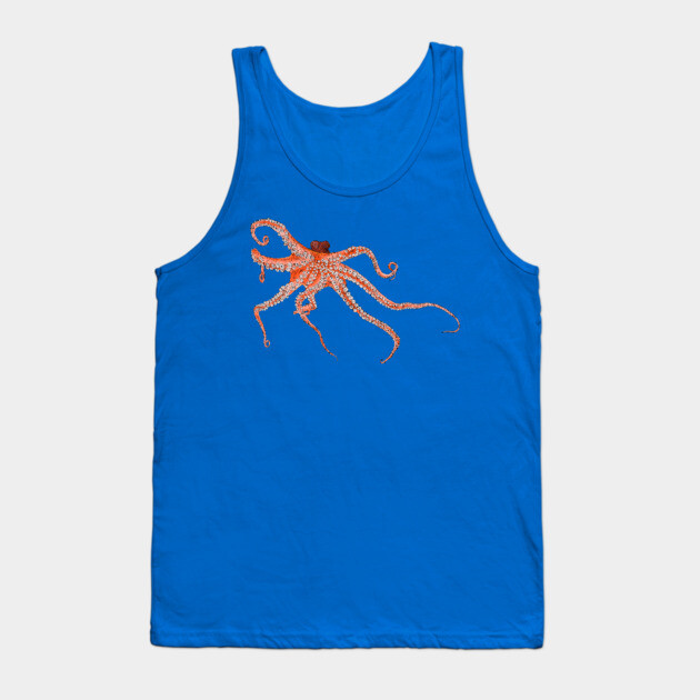 Octopus Hugs Tank Top by H. R. Sinclair