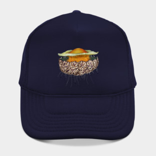 Illustrated Fried Egg Jellyfish Hat