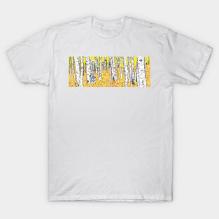 Wolf In Autumn Woods T-Shirt