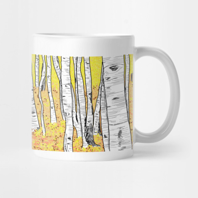 Wolf In Autumn Woods by H. R. Sinclair