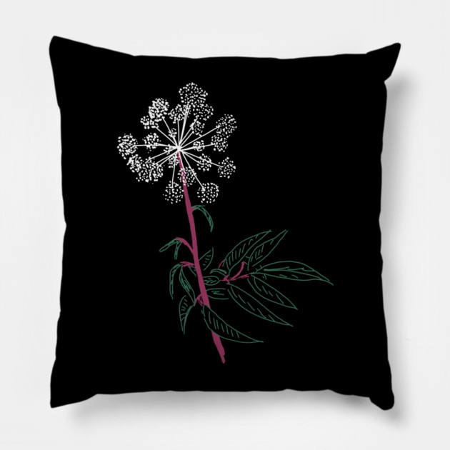 Water Hemlock Pillow by H. R. Sinclair