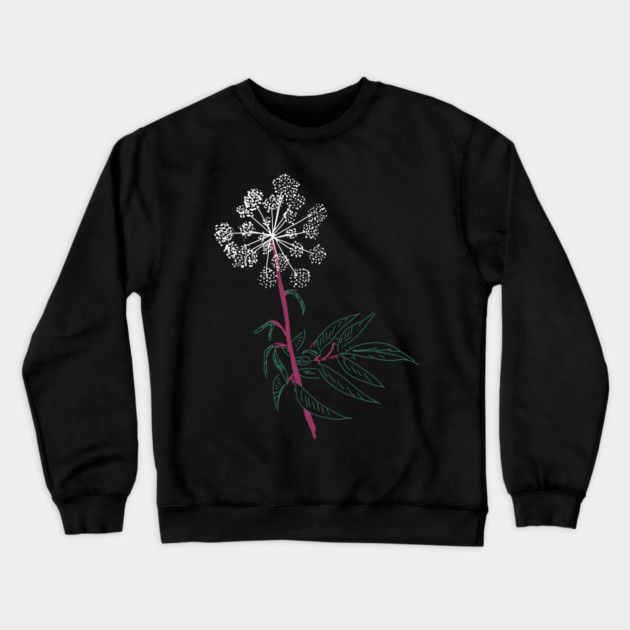 Water Hemlock Crewneck Sweatshirt by H. R. Sinclair