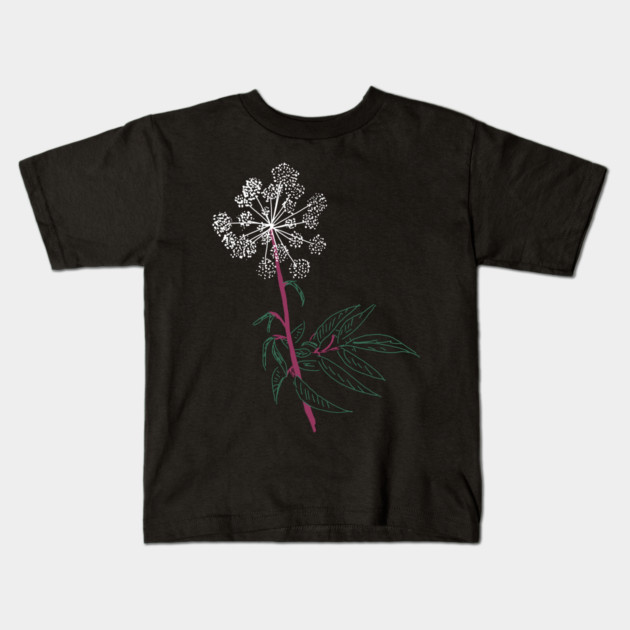 Water Hemlock Kids T-Shirt by H. R. Sinclair