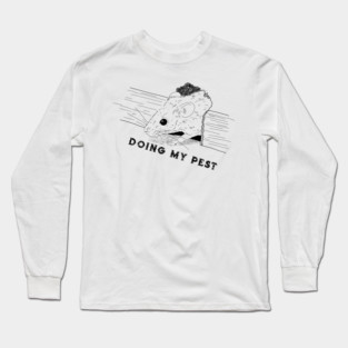 Mouse in Hole Long Sleeve T-Shirt