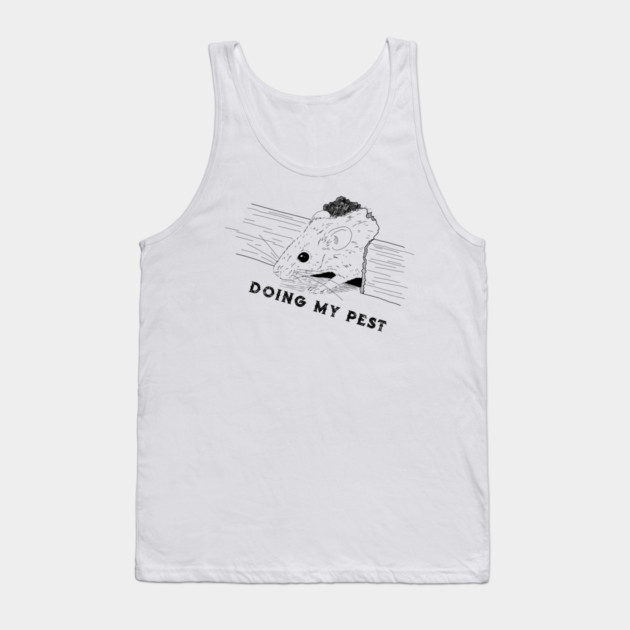 Mouse in Hole Tank Top by H. R. Sinclair