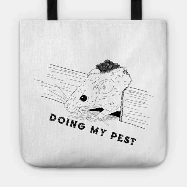 Mouse in Hole Tote by H. R. Sinclair