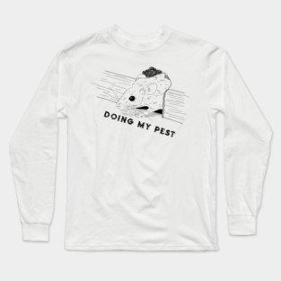 Mouse in Hole Long Sleeve T-Shirt