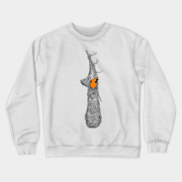 Oriole Nest Crewneck Sweatshirt by H. R. Sinclair