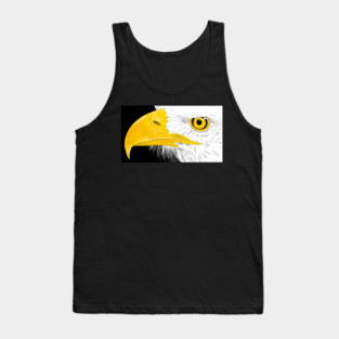 Eagle Line Art Tank Top