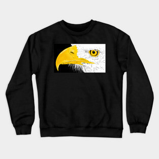 Eagle Line Art Crewneck Sweatshirt
