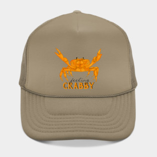 Feeling Crabby, orange crab Hat