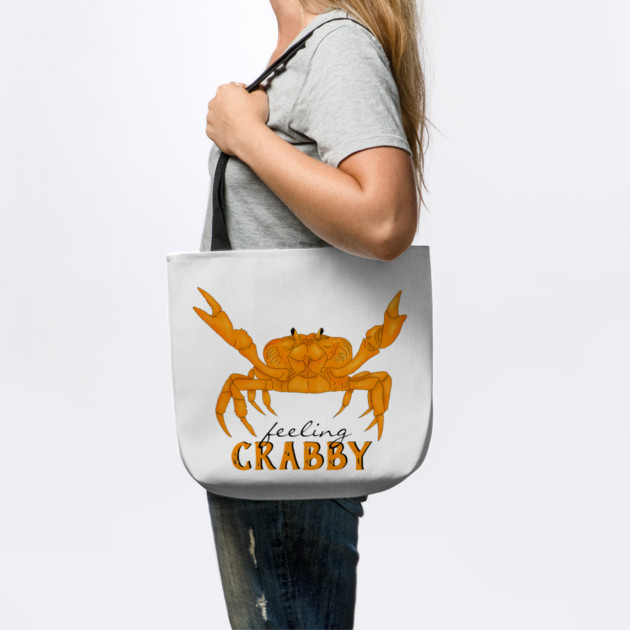 Feeling Crabby, orange crab by H. R. Sinclair