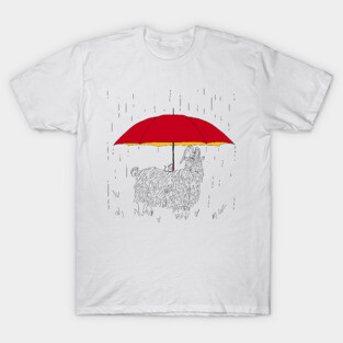 Mouse Umbrella for Goat T-Shirt