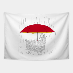 Mouse Umbrella for Goat Tapestry